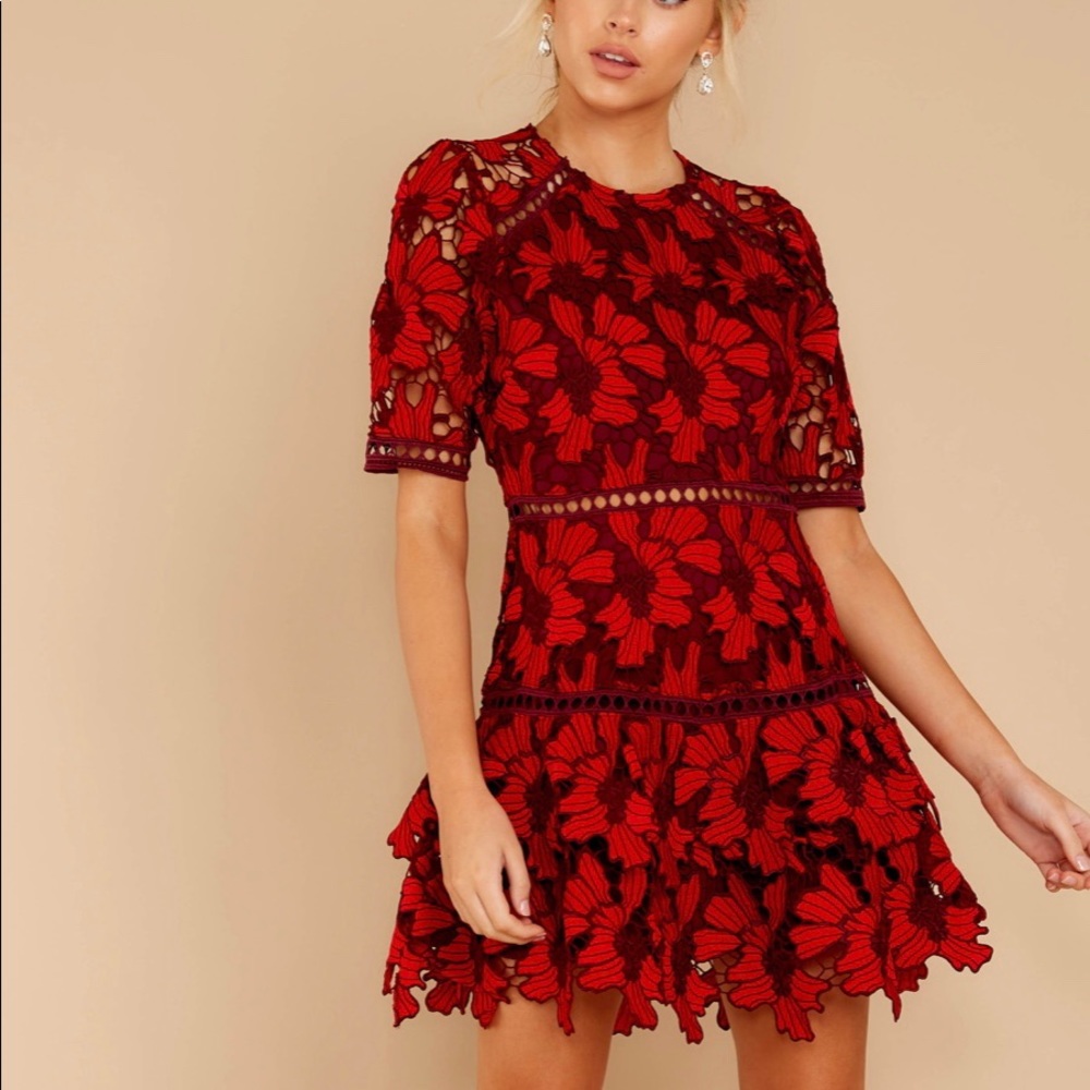 Boutique Red dress! Perfect for a wedding. Size XS